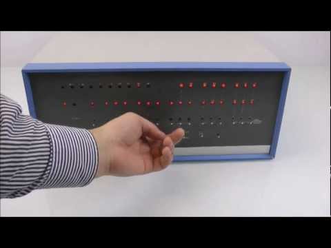 Working MITS Altair 8800 - world's first PC