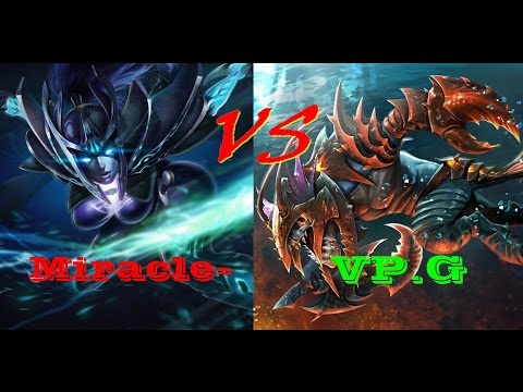 Miracle  Phantom Assassin VS  VP.G Slark   Dota 2   Full Game