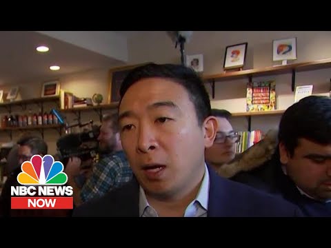Andrew Yang: Iran Escalation  Heightens Urgency  To Get Trump Out Office | NBC News NOW