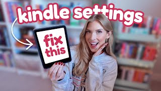 5 kindle settings that make reading so much better