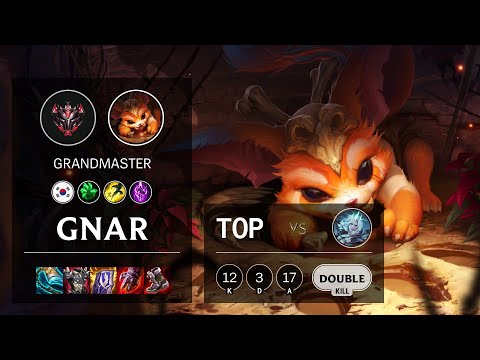 Gnar Top vs Viego - KR Grandmaster Patch 11.3