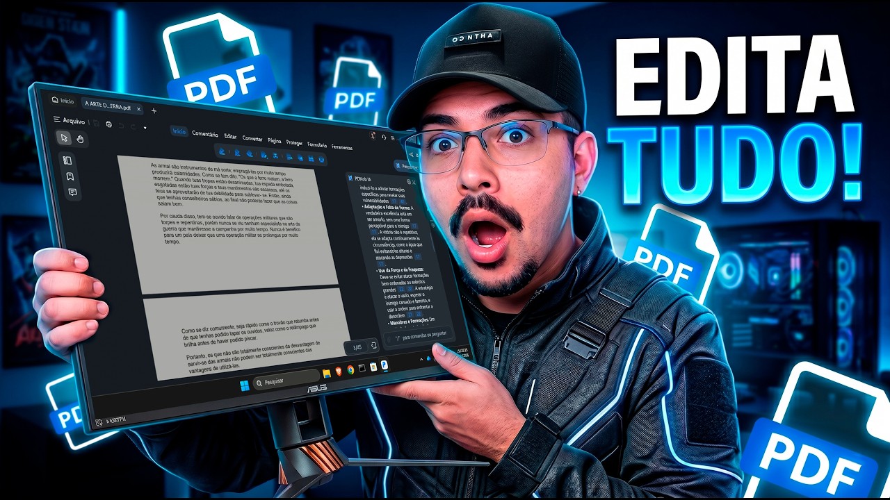 O Melhor Editor de PDF Tudo em Um para PC (Editar, Converter e Compactar PDFs)