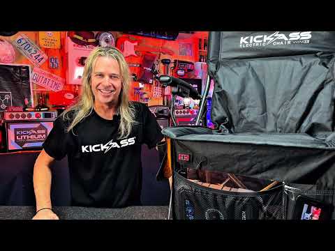 Introducing The KickAss Ultimate Adventure Electric Camping Chair with Heating Function