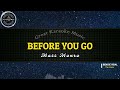 Before You Go (KARAOKE) Matt Monro