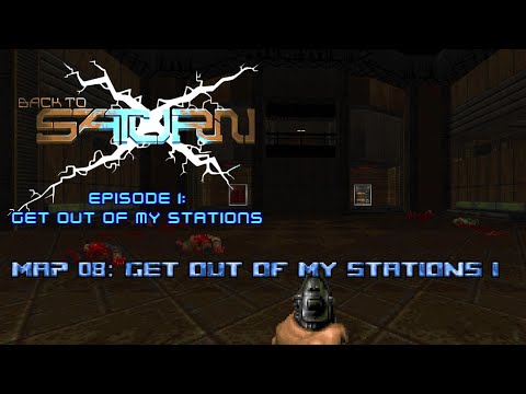 Back To Saturn X E1 - Map 08: Get Out Of My Stations I - 100% (Ultra-Violence]
