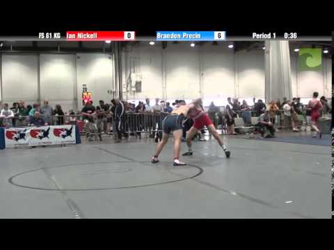 Mens FS FS 61 KG - Ian Nickell vs. Brandon Precin