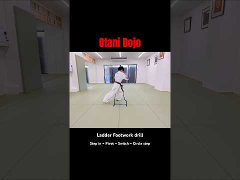ラダーフットワーク・ドリル #大谷道場 #空手 #kyokushin #karate #footwork #ladderdrills #coordination #agility #shorts