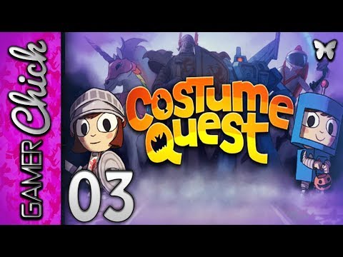 ❋Costume Quest - Gameplay/Walkthrough - [Part 3 Bobbing For Apples] - (PC) w/ GamerChick