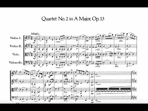 Felix Mendelssohn - String Quartet No. 2 in A major, Op. 13 (Artemis Quartet)