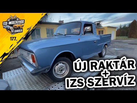 Garázs videó 177. - IZS pickup és a Diesel Aleko