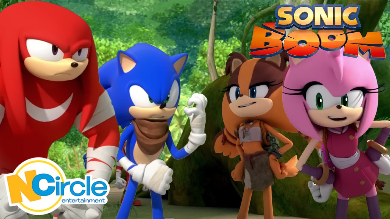 S1 Ep 35 & 36 | Sonic & Knuckles Verse Amy & Sticks | Sonic Boom | NCircle Entertainment