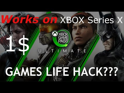 1$ Xbox Game Pass LIFE HACK (works on Series X!)