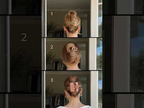 THREE EASY CLAW CLIP IDEAS