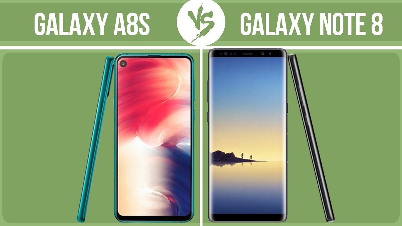 Samsung Galaxy A8s vs Samsung Galaxy Note 8 ✔️