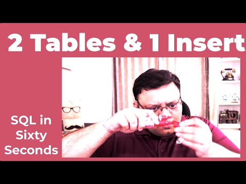Insert Multiple Values into Multiple Tables in a Single Statement – SQL in Sixty Seconds #132