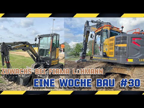 Zuwachs bei Firma Lühmann/ Kanalbau | Eine Woche Bau |