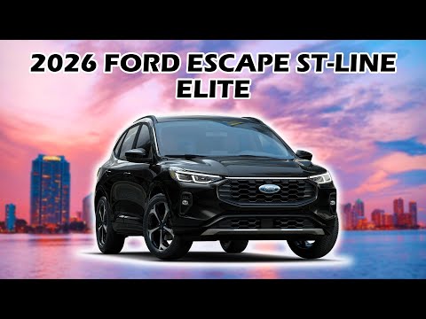 How to Order a 2026 Ford Escape ST-Line Elite
