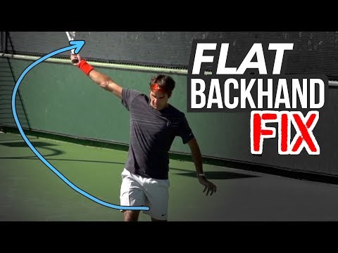 Flat Backhand FIX (one hander power and spin)