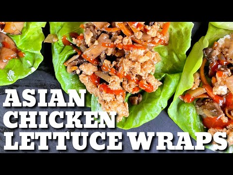 Chicken Lettuce Wraps---Easy Flat Top Grill Recipes