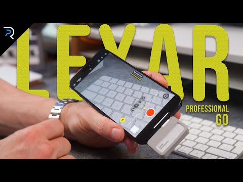 This changed the way I use my iPhone! - Lexar Professional Go Portable SSD with Hub!