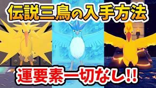 【ぽこあポケモン】伝説も一緒に暮らせる！サンダー、フリーザー、ファイヤーを好きな街に連れて帰る方法！【Switch2】ぽこ あ ポケモン Part4