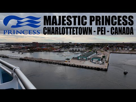 Thumbnail for Majestic Princess Leaving Charlottetown In Prince Edward Island, Canada