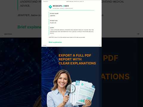 MedExplainer: Lab Reports