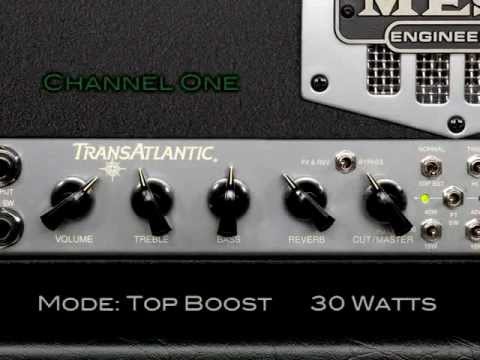 Mesa Boogie TransAtlantic TA-30 2-Channel 40-Watt 1x12" Guitar Combo 2011 - 2015 - Various image 11
