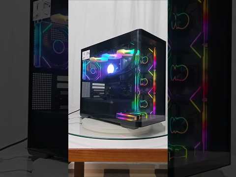 Intel i5-14600KF😱 with RTX5060Ti😎 #pcbuild ASMR #shorts #gamingpc