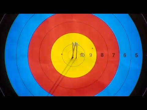 Incredible 3 arrows shot at 70 metres by Olympic Champion Chang Hye Jin 장혜진