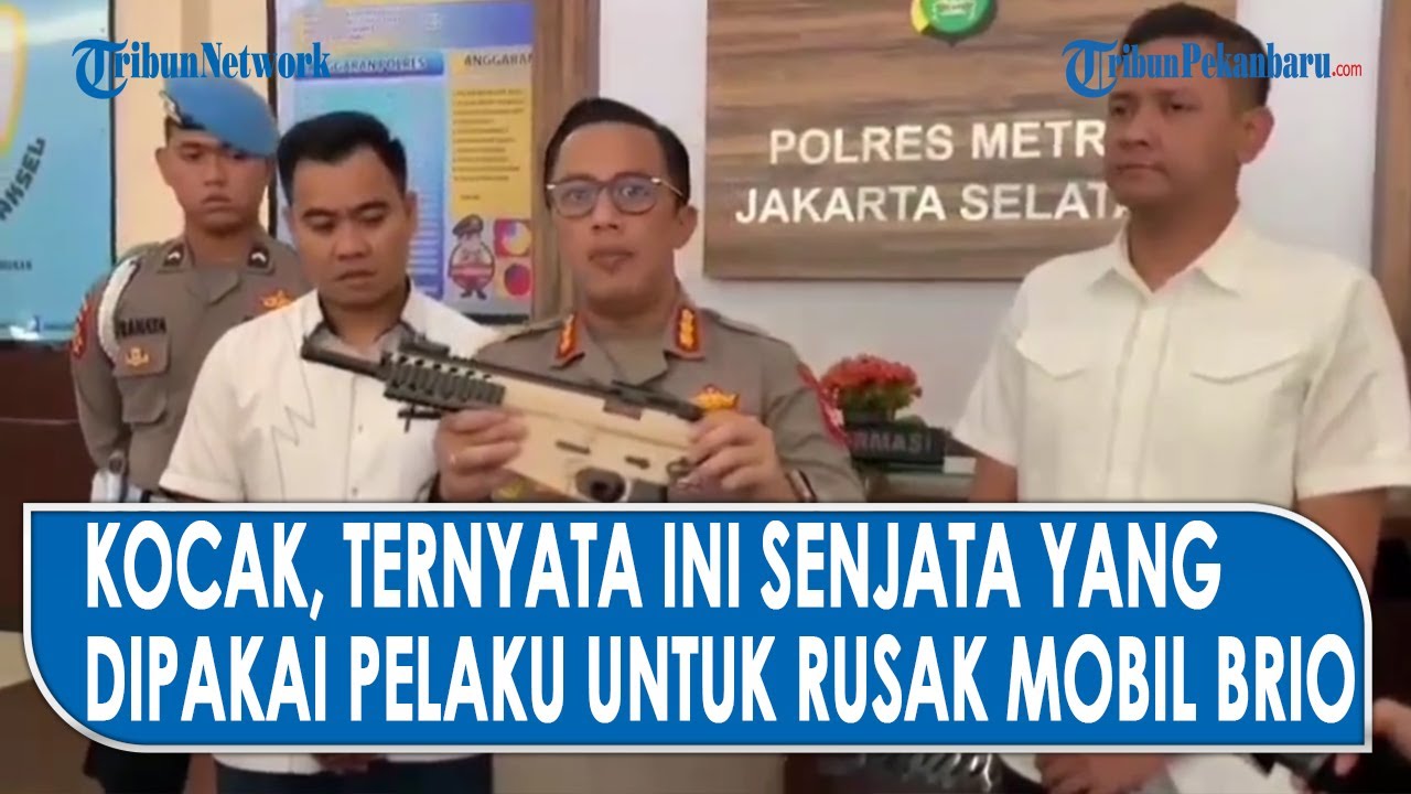 Polisi Sebut Senjata Pengendara Fortuner yang Ancam Driver Brio di Senopati Mainan