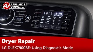 Dryer — How to Enter Diagnostic Mode, Error Codes & Troubleshooting