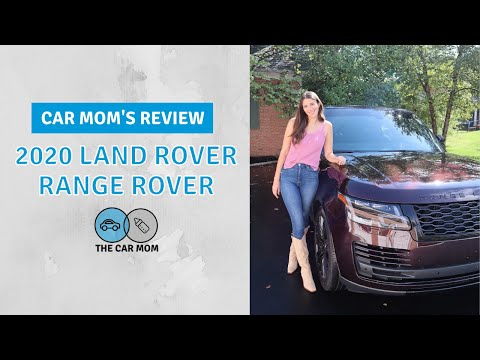 Having so much fun in the 2020 Land Rover Range Rover | CAR MOM TOUR