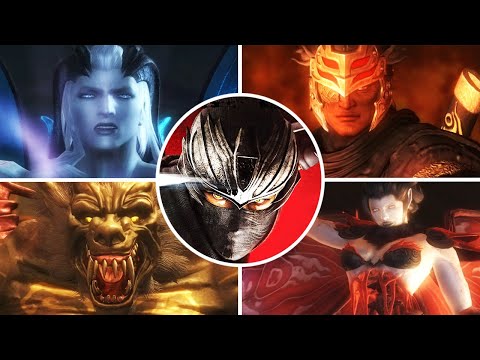 Ninja Gaiden 3: Razor's Edge - All Skull Challenge Bosses