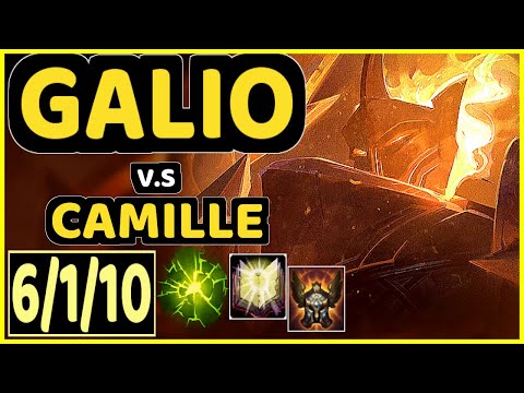 DOINB (GALIO) vs CAMILLE - 6/1/10 KDA MID CHALLENGER GAMEPLAY - KR