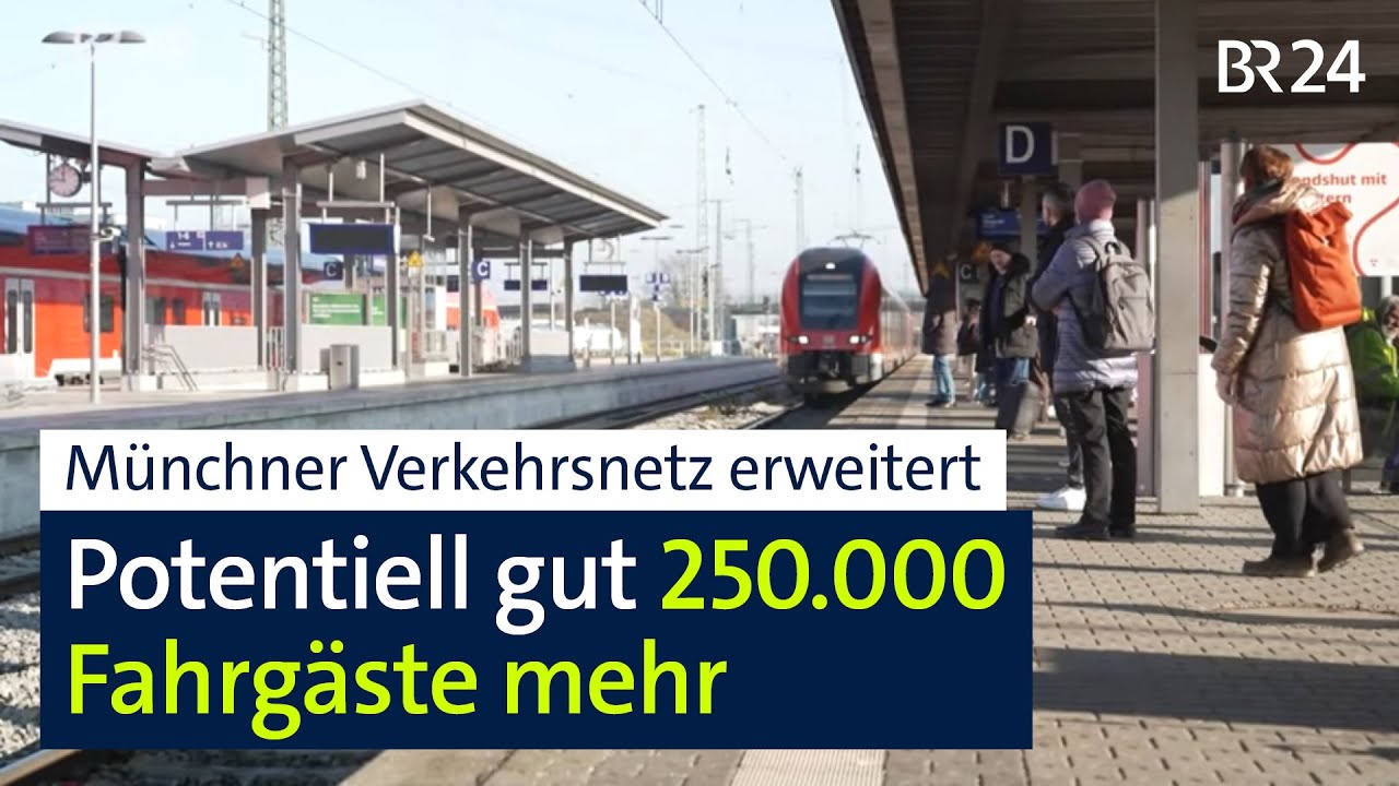 Verkehrsverbund erweitert: Massen an neuen Fahrgästen in Münchner ÖPNV erwartet | Abendschau | BR24