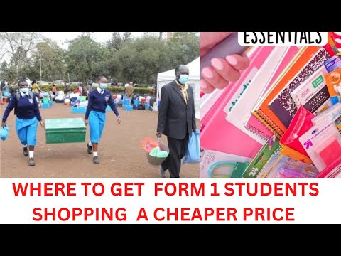 WHERE TO BUY BACK-TO-SCHOOL BOARDING   ITEMS,FORM 1 SHOPPING