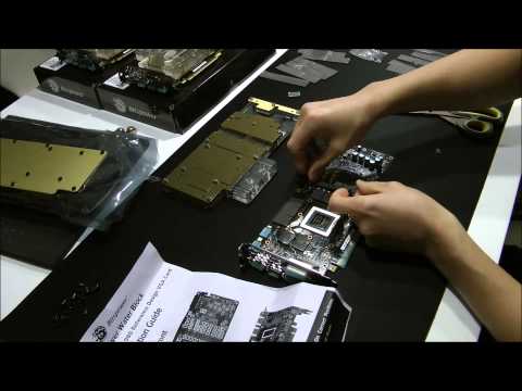 NVIDIA GTX980 Waterblock Installation: Bitspower BP WBVGNGTX980NPAC