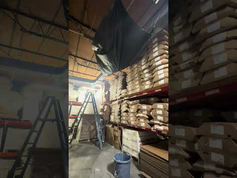 Rectangle Black Vinyl Heavy Duty Roof Leak Tarp