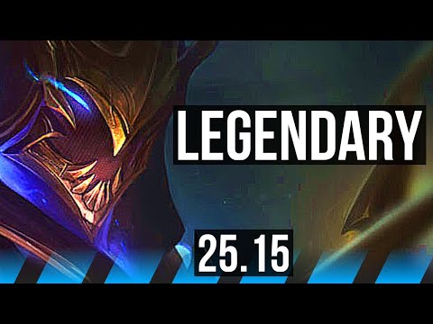 ZED vs FIZZ (MID) | 9/1/11, Legendary | KR Master | 25.15