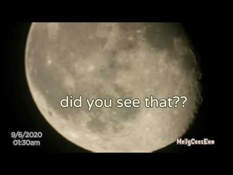 UFO??? While Filming the Moon and Mars, What Else Did I Capture?? UFO??? 9-6-20 plz read description
