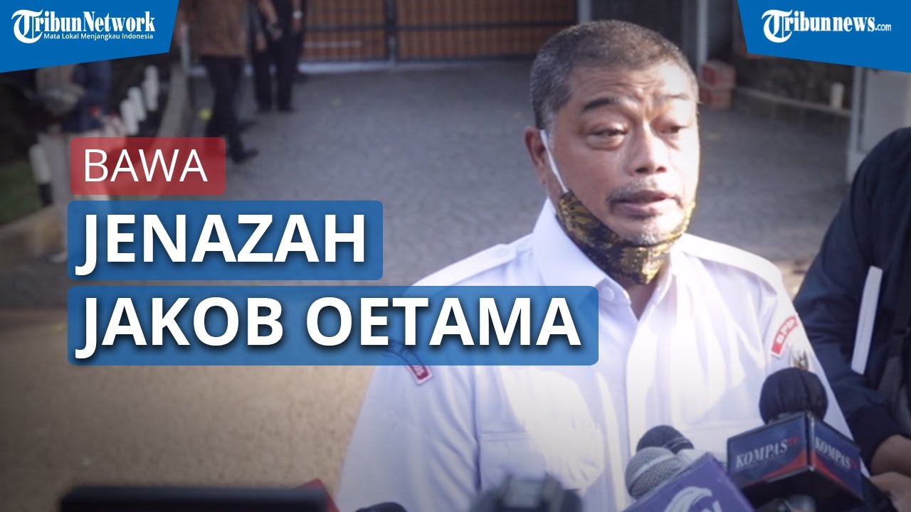 Momen saat Ambulans Pembawa Jenazah Jakob Oetama Tiba di ...