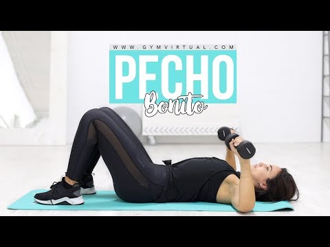 Ejercicios con mancuernas | Aumentar y levantar pecho