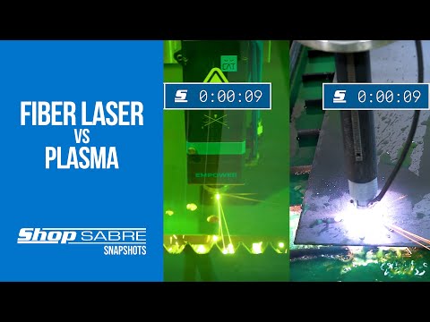 Fiber Laser VS Plasma | ShopSabre Snapshots