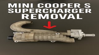 MINI COOPER S R52 / R53 SUPERCHARGER REMOVAL
