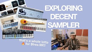 Video thumbnail for Exploring Decent Sampler by dane_zone