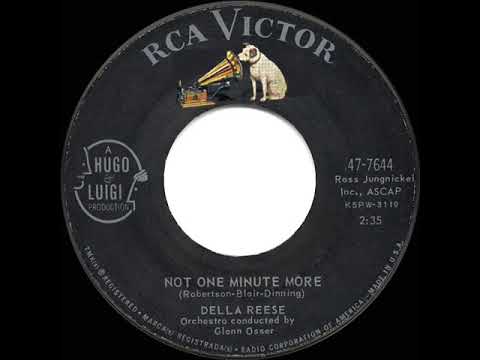 1960 HITS ARCHIVE: Not One Minute More - Della Reese