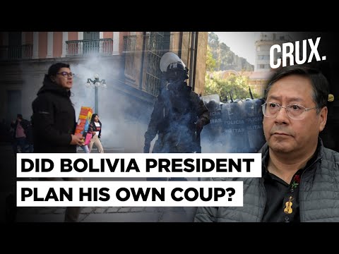 Soldiers Storm Bolivia Presidential Palace | Ex-Army Chief Claims President Arce Orchestrated Coup