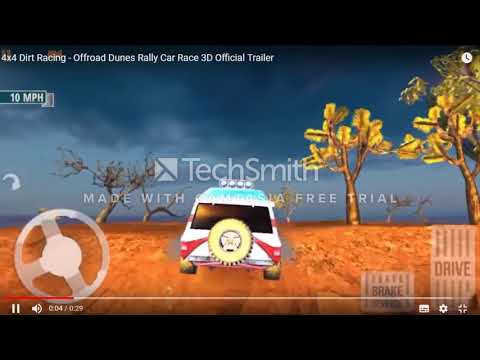 tan bueno juego .  4x4 Dirt Racing - Offroad Dunes Rally Car Race 3D.