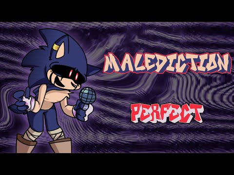 Friday Night Funkin' - Perfect Combo - Malediction Chart (Sonic.exe 3.0 Cancelled Song) Mod [HARD]